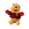 Peluche doudou Winnie Pooh 22 cm Hiver bonnet (20037)