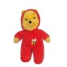 Doudou peluche Winnie Pyajam rouge Abeille Disney Nicotoy  30 cm (28061)
