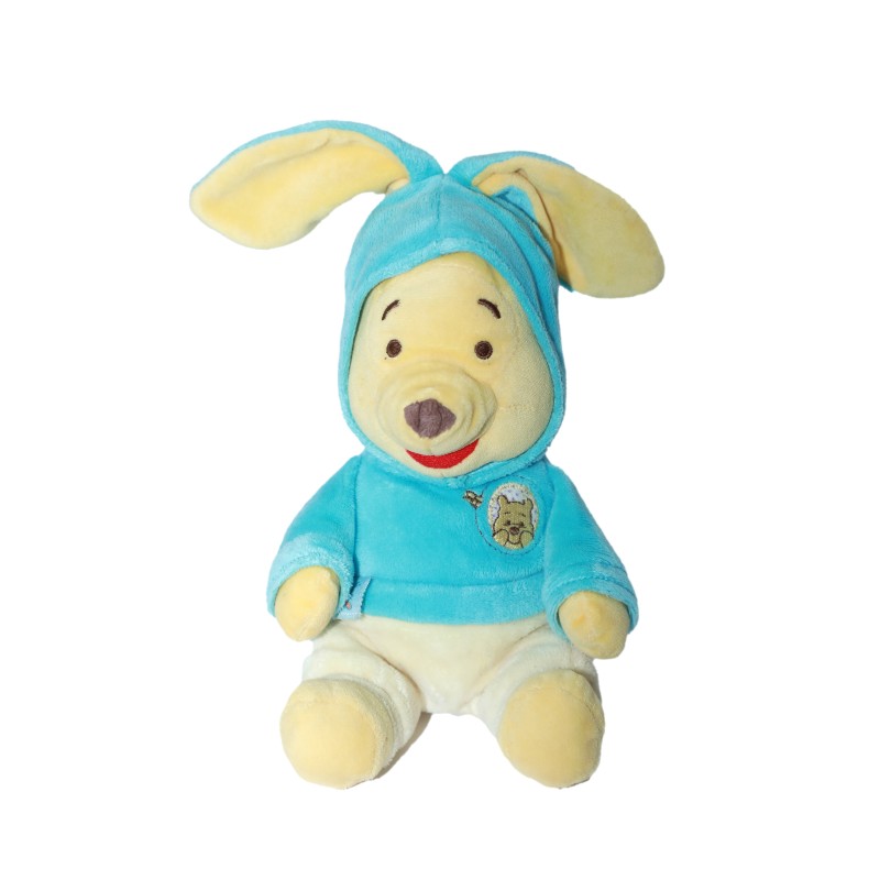 Douou Winnie sweet capuche bleu abeille Disney Nicotoy 24 cm (28208)