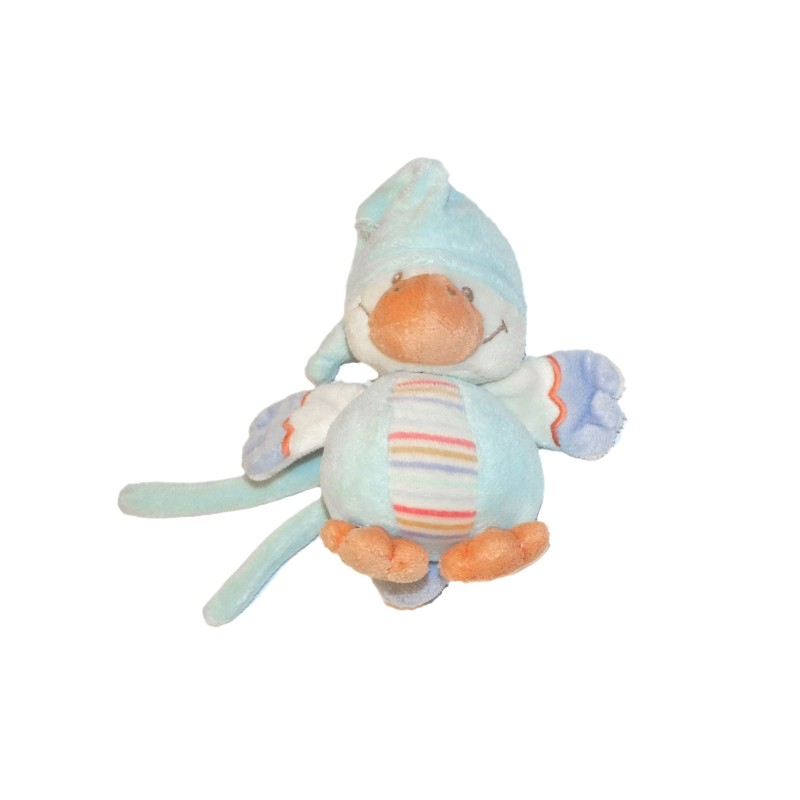 Doudou Musical oiseau bleu Nattou 15 cm (27778)