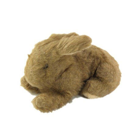 Peluche doudou lapin marron Boulgom 22 cm  (20468)
