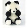 Ancienne peluche Doudou Vintage Panda noir blanc JOUAL 20 cm (22554)