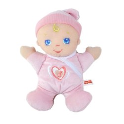 NE FONCTIONNE PLUS Doudou Poupee Poupon rose Musical 25 CM FISHER PRICE (25427)