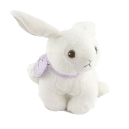 Doudou petite peluche Lapin coeur mauve Nicotoy 15 cm 579/1175 (22738)
