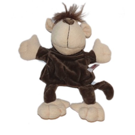 Peluche Doudou Marionnette Singe Nici 28 cm (26693)