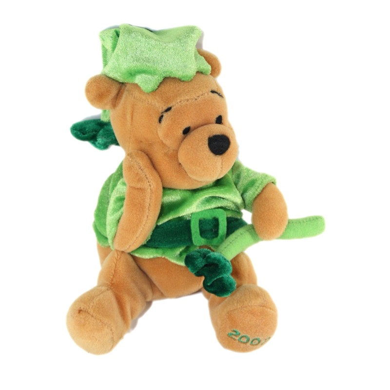Peluche Doudou Winnie Valentine Pooh Coeur I Love You 22 cm Disney Nicotoy (23298)