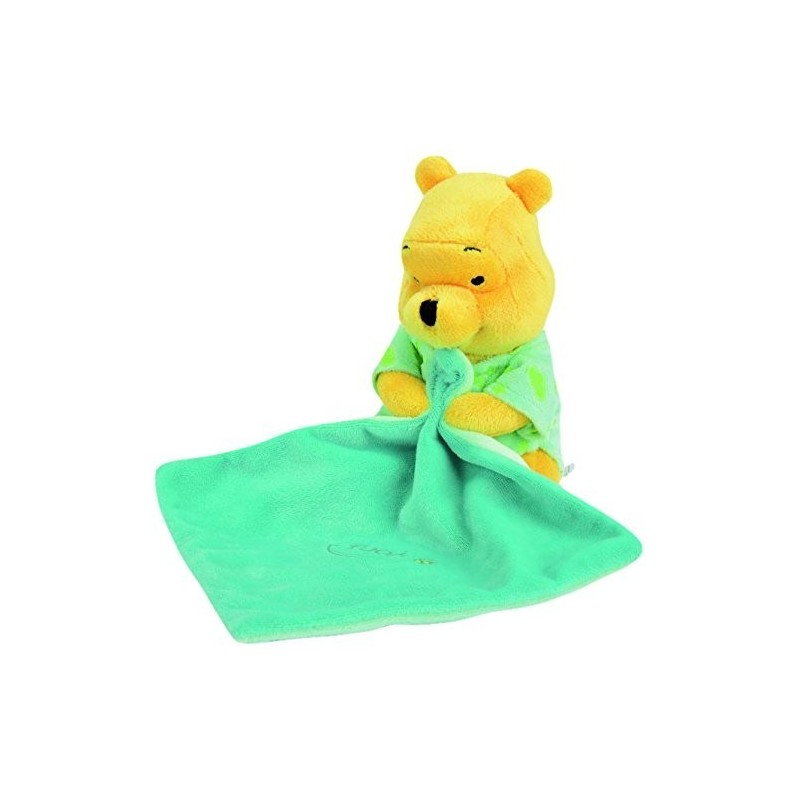 Doudou Winnie Pooh lumineux Vert Gid Mouchoir 587/3838 15 cm (17091)