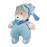 Peluche musicale doudou ours bleu Carrefour Max & Sax 23 cm (22768)