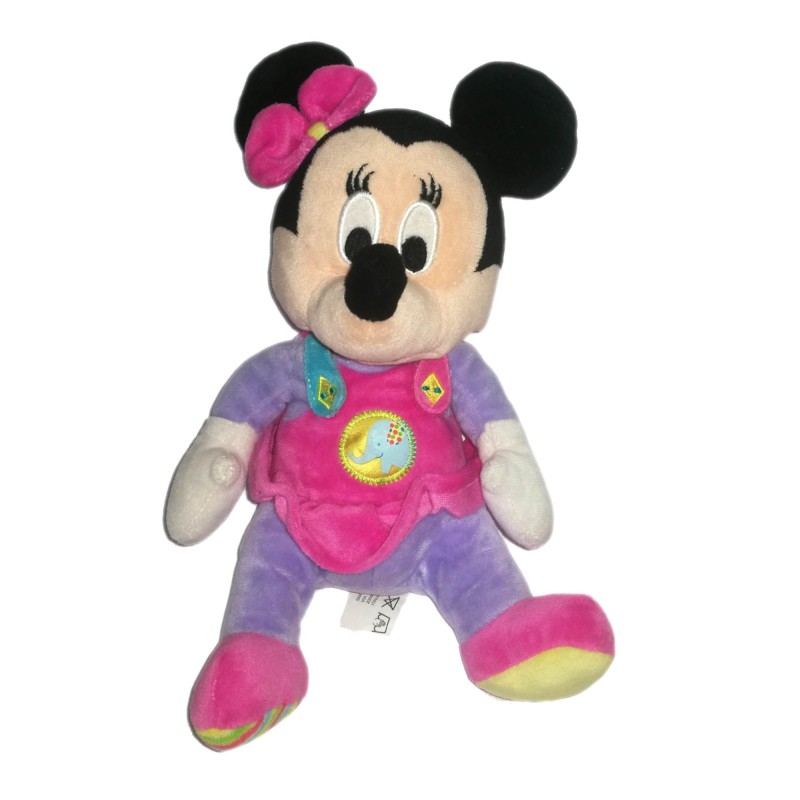 Peluche doudou Minnie robe Elephant 26 cm Disney Nicotoy 587/9760 (23845)