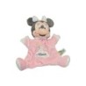 Doudou Marionnette Minnie Disney Baby Mouton gris rose Nicotoy (27881)