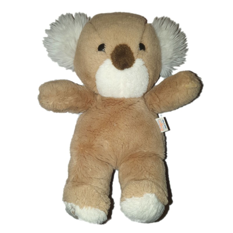 Vintage Peluche Koala panda beige blanc Boulgom 32 cm (25487)