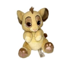 Peluche doudou Simba Le Roi Lion 26 cm Disney Disneyland Resort Paris (28130)