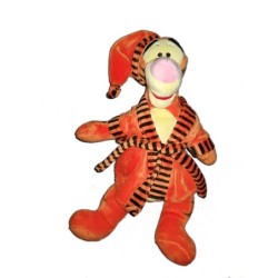 Doudou Peluche TIGROU Peignoir Robe de Chambre Bonnet orange Disney Simba 35 cm 587/2852 (17305)