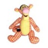 Doudou peluche - TIGROU jaune orange Carreaux Vichy - Authentique Original Disney Store - H 34 cm (6930)