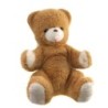 Peluche Ours marron 42 cm Boulgom scratchs aux mains (18399)