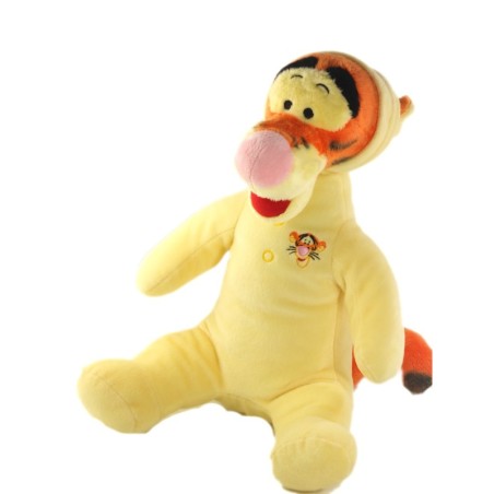 Peluche doudou Tigrou Pyjama jaune 42 cm Disney Nicotoy 587/0711 (19419)