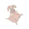 Doudou Lapin blanc rose Mouchoir Nuage MAX & SAX  (28094)