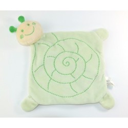 Doudou plat Escargot Vert Avda (23977)