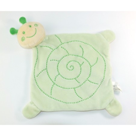 Doudou plat Escargot Vert Avda (23977)