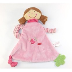 Doudou plat Fille rose Coccinelle Esprit (23974)
