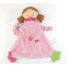 Doudou plat Fille rose Coccinelle Esprit (23974)