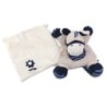 Baby Club CA Doudou Cheval ane beige bleu Mouchoir (25850)