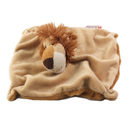 Doudou Lion beige marron ZOO DE DOUE (25595)