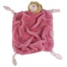 Doudou plat ours rose Plume Kaloo (22676)