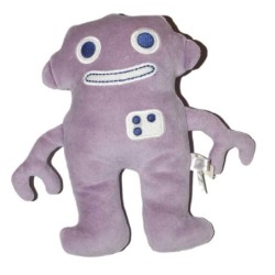 Doudou Robot Mauve Bout'chou Monoprix 22 cm (15499)