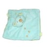 Doudou plat Ours Koala Panda Infiniment Zen SYSTEME U Bleu turquoise vert  (11148)
