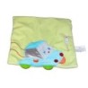 Doudou plat vert Voiture bleue - DOU KIDOU Jogystar Kiabi (11383)