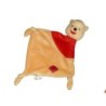 Doudou plat Winnie Losage 3 noeuds - Carré rouge Simba Dickie Adva 587/9978 19994 (7354)