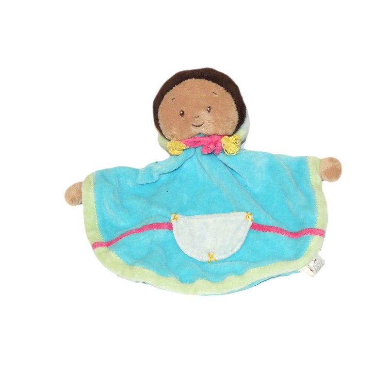 Doudou plat fille bleue Catimini (27633)