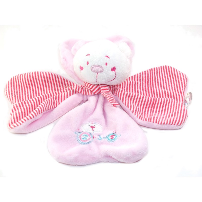 Doudou Ours Trefle rose DODO D Amour MGM (25866)