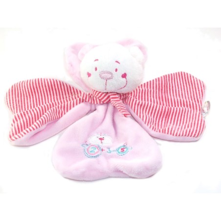 Doudou Ours Trefle rose DODO D Amour MGM (25866)