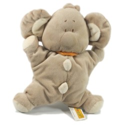 Peluche doudou Koala gris beige grelot 26 cm Playkids (18362)