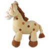 Doudou Girafe beige marron Natalys 22 cm (17677)