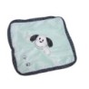 Doudou plat chien bleu vert gris Zeeman Pattes (20276)