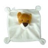 Doudou plat Lion blanc marron Forces Vives (20534)