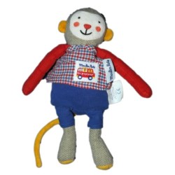 Doudou Singe Les Popipop - MOULIN ROTY 25 cm (13224)
