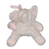 Peluche doudou Elephant gris etoile rose Playkids 22 cm (22939)