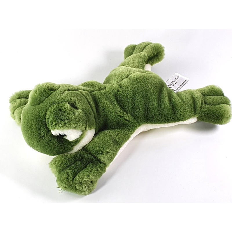 Peluche doudou Grenouille allongée 26 cm Anna Club Plush (22660)
