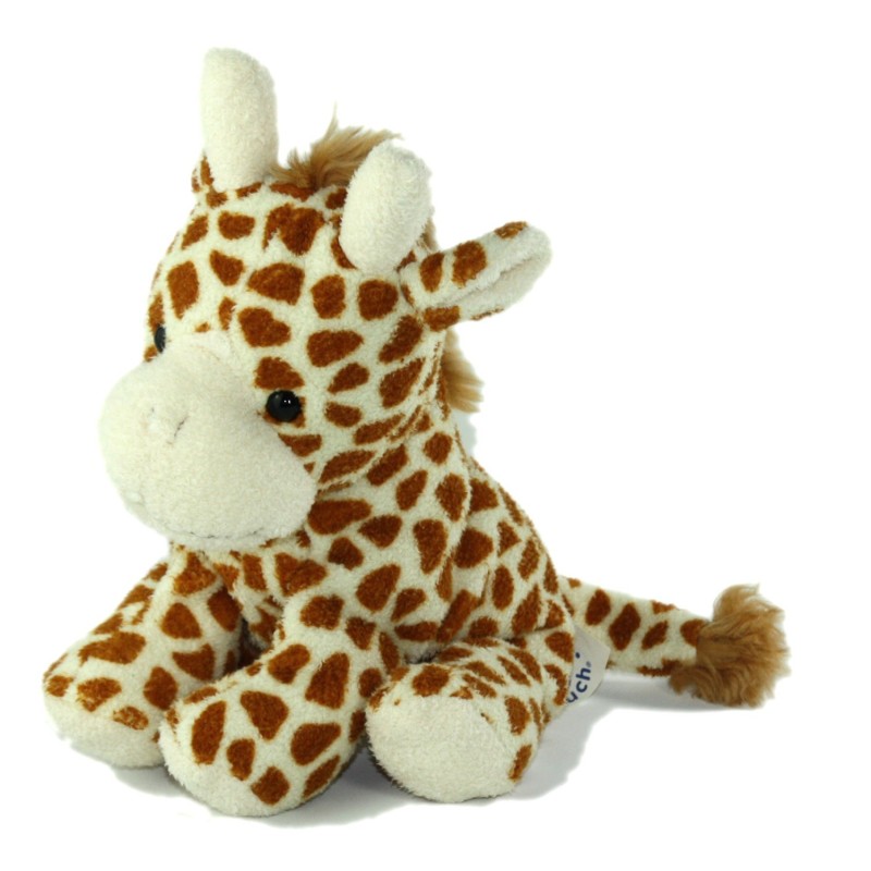 Doudou peluche Girafe marron 25 cm Planet Pluch (23065)