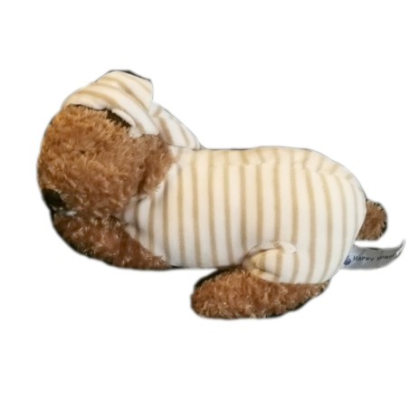 NE FONCTIONNE PLUS - Peluche Doudou Marmotte marron 22 cm Happy Horse (23699)