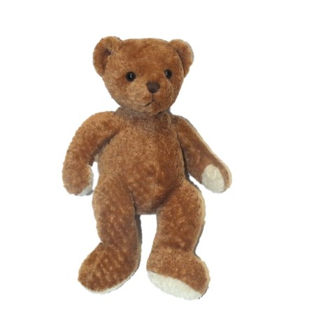 Peluche ours marron blanc Anna Club Plush 32 cm (27959)
