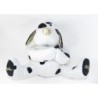 NEUF - Peluche CHIEN blanc noir DOUGLAS - Douggy 2013 - Scratchs 23 cm (23503)