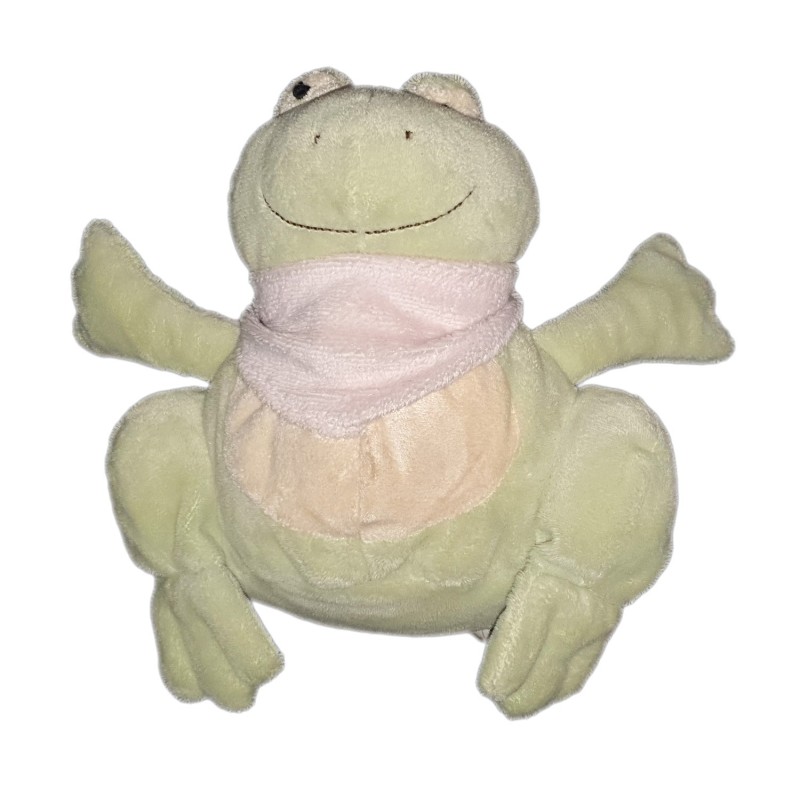 Peluche doudou grenouille verte Playkids 22 cm (22269)