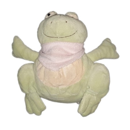 Peluche doudou grenouille verte Playkids 22 cm (22269)