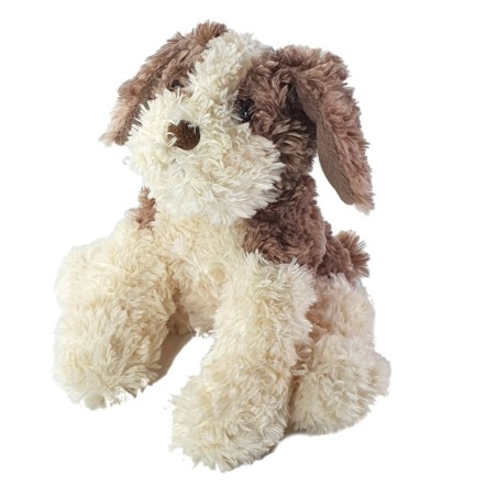 Peluche Doudou chien blanc écru beige Anna Club Plush  22 cm (22650)