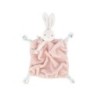 Doudou lapin rose poudré Plume 20 cm (27923)
